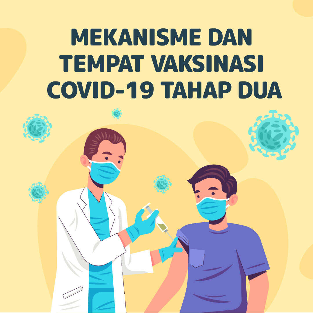 Mekanisme dan Tempat Vaksinasi Covid-19 Tahap Dua