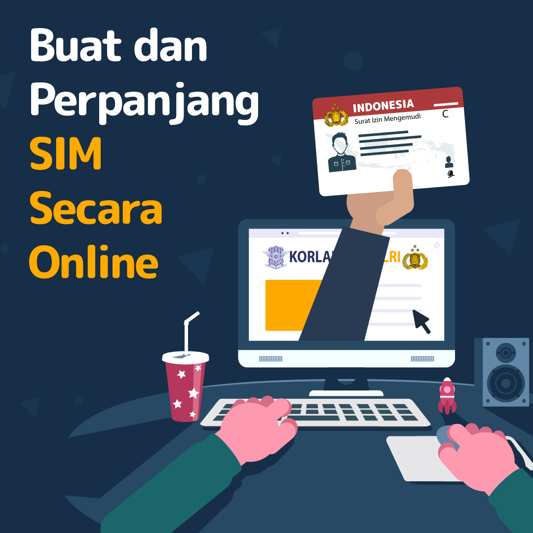 Buat dan Perpanjang SIM Secara Online