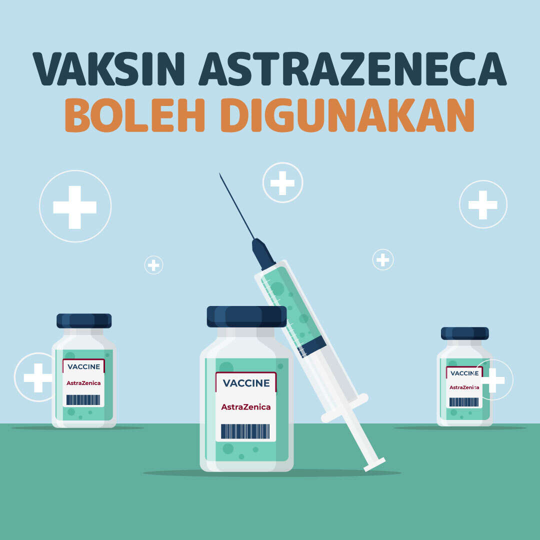 Vaksin AstraZeneca Boleh Digunakan