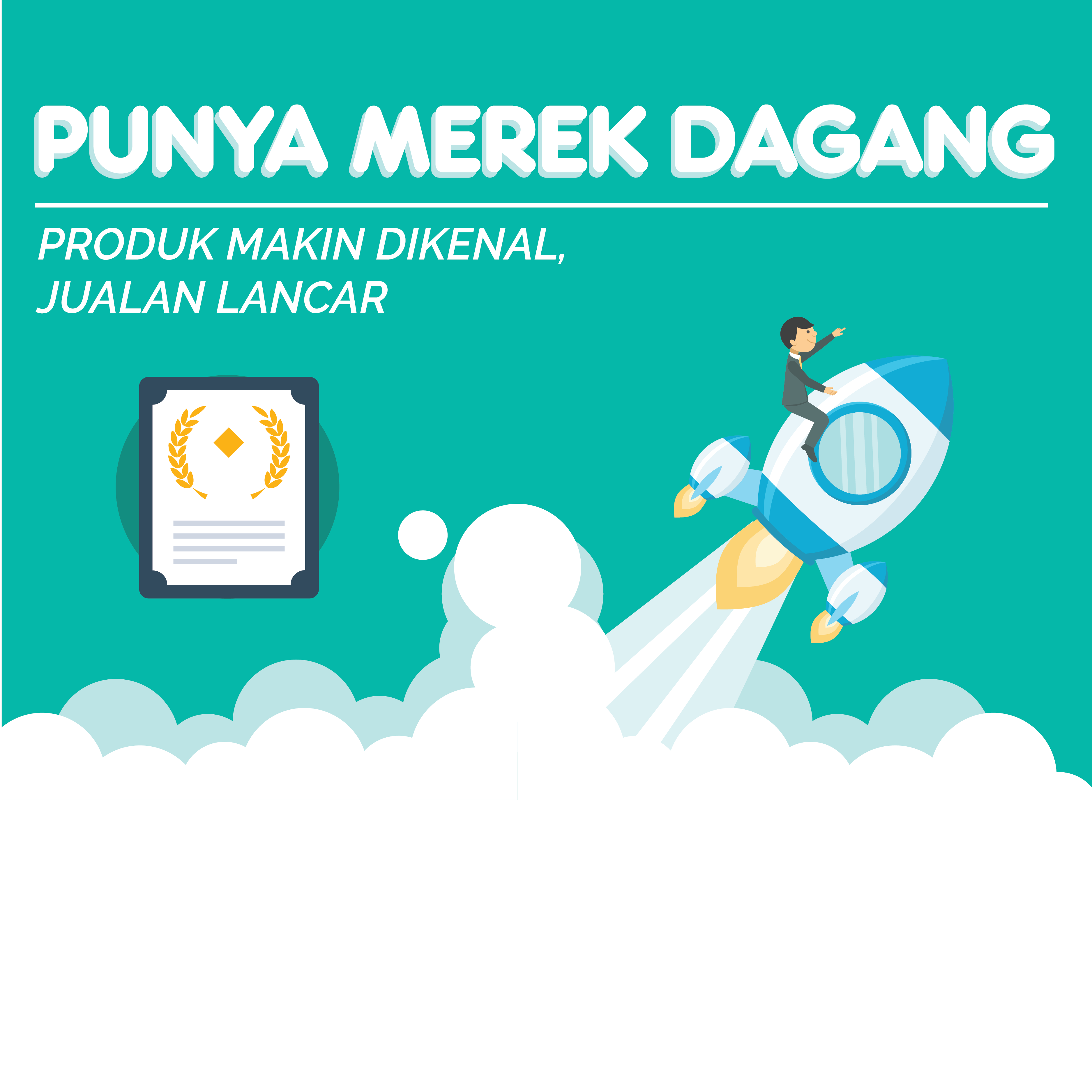 Punya Merk Dagang, Produk Makin Dikenal, Jualan Lancar