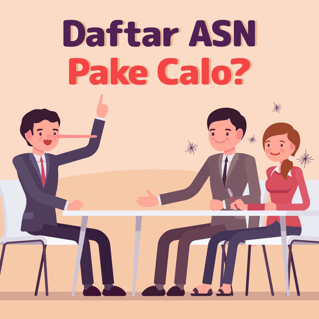 Daftar ASN Pake Calo?