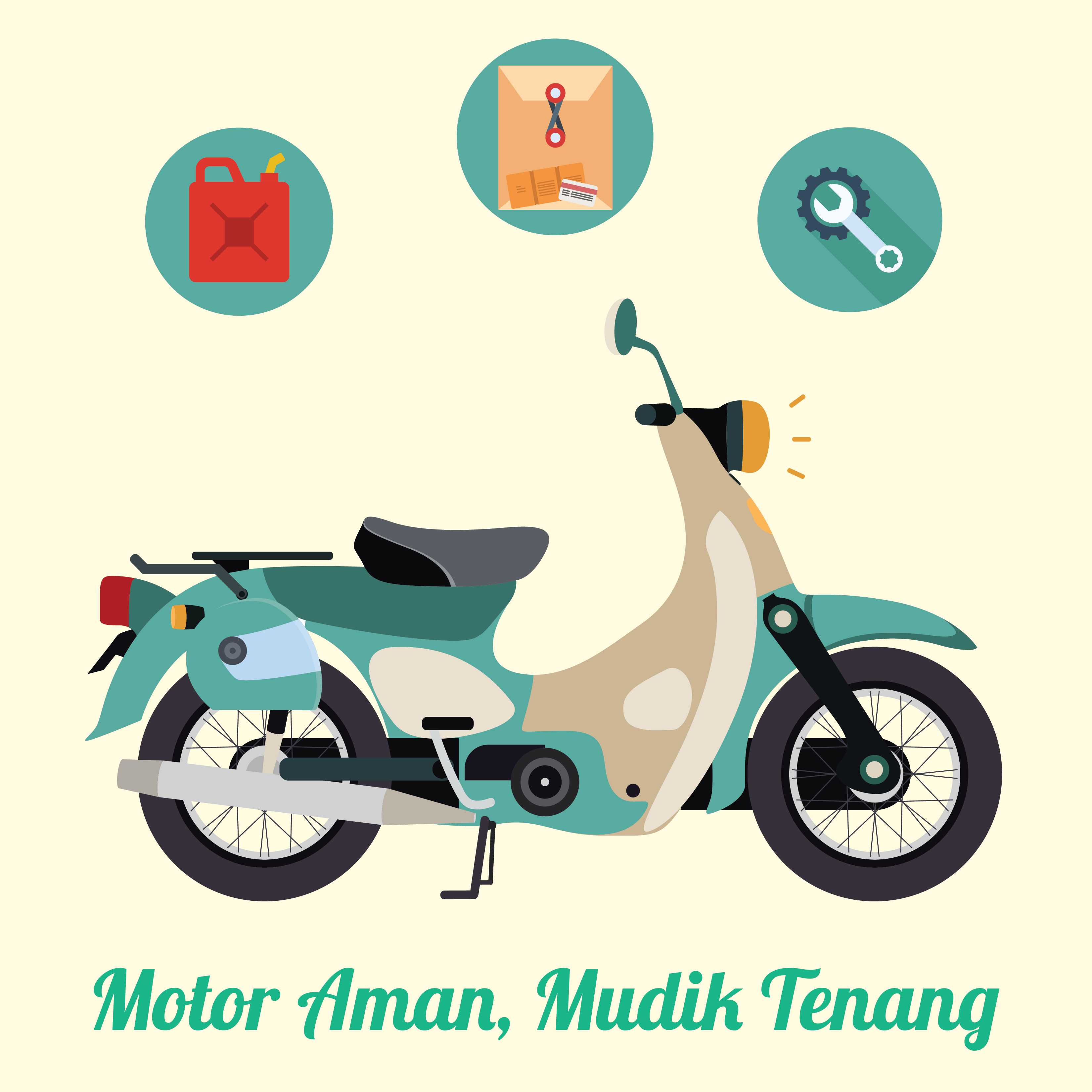 Motor Aman Mudik Tenang