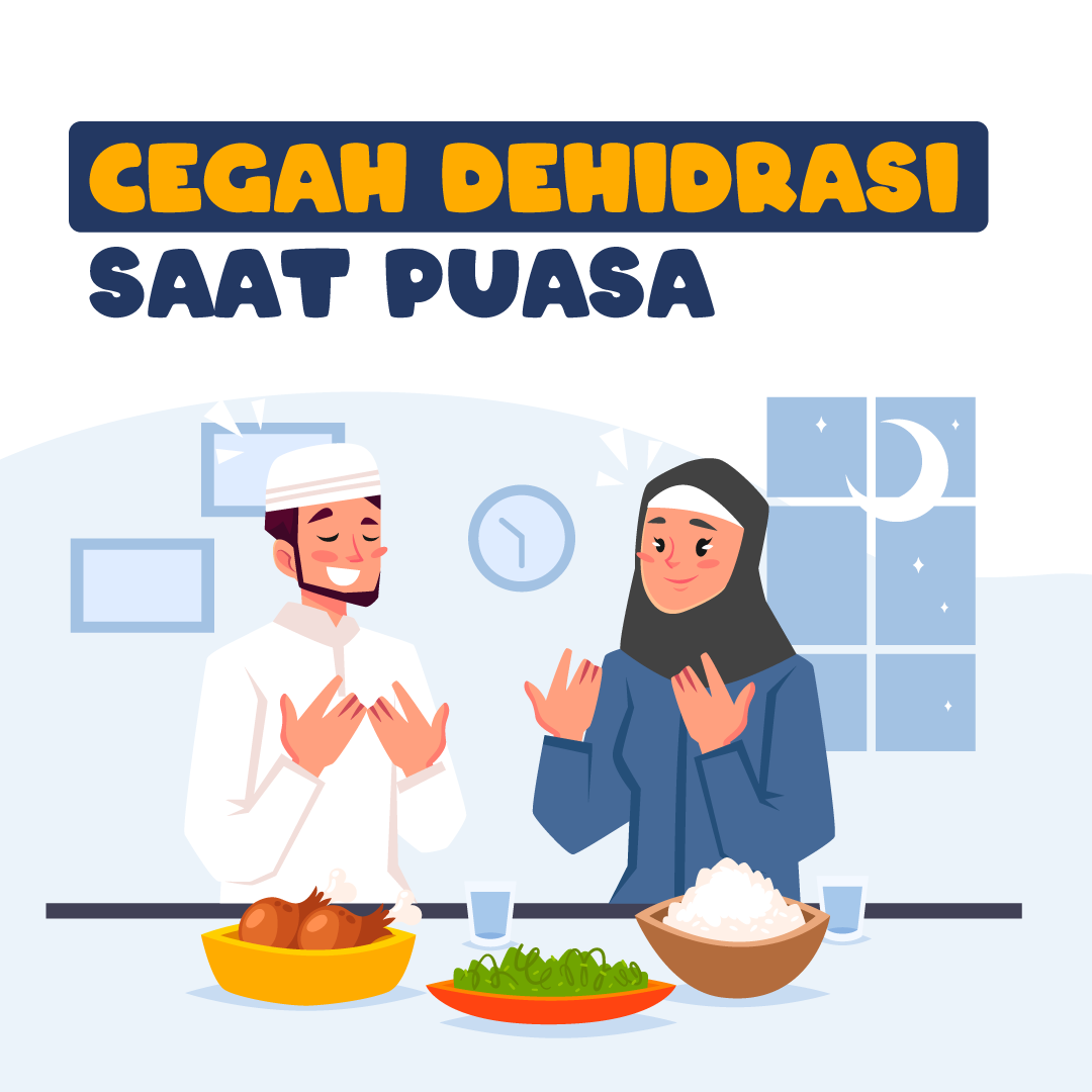 Cegah Dehidrasi Saat Puasa