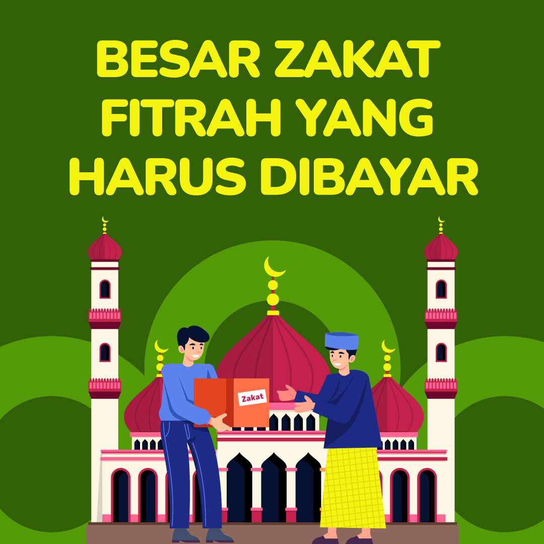 Besar Zakat Fitrah yang Harus Dibayar