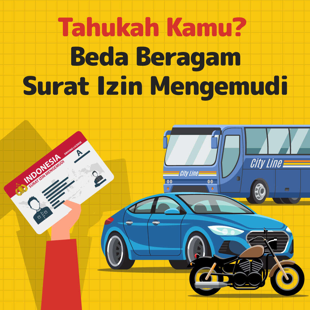 Beda Beragam Surat Izin Mengemudi