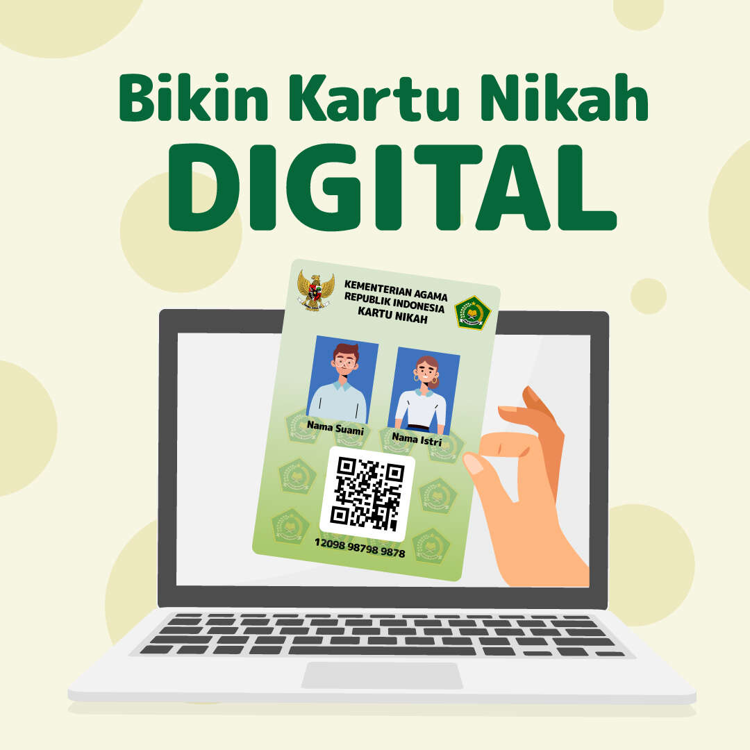 Bikin Kartu Nikah Digital