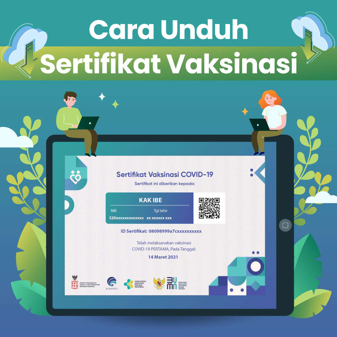 Cara Unduh Sertifikat Vaksinasi