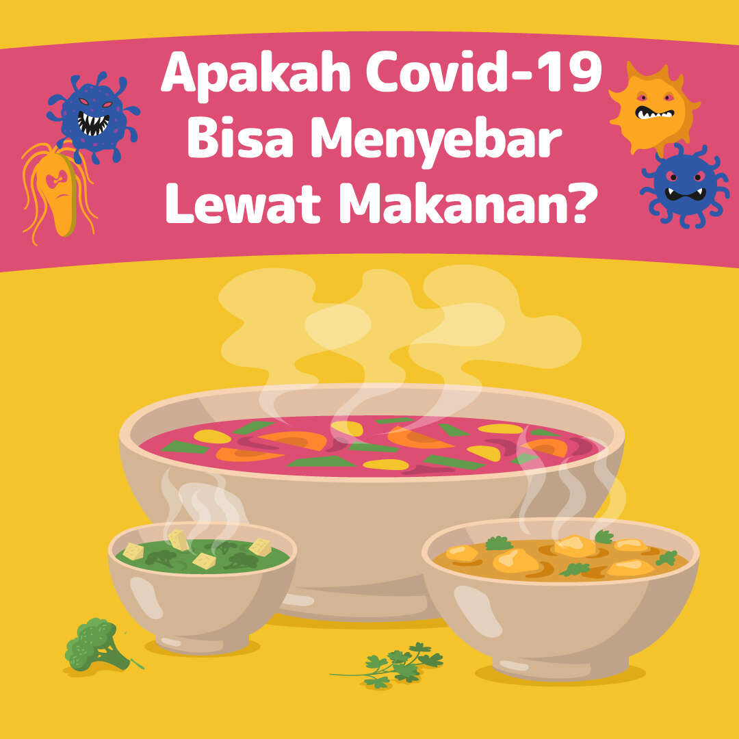 Apakah Covid-19 Bisa Menyebar Lewat Makanan?