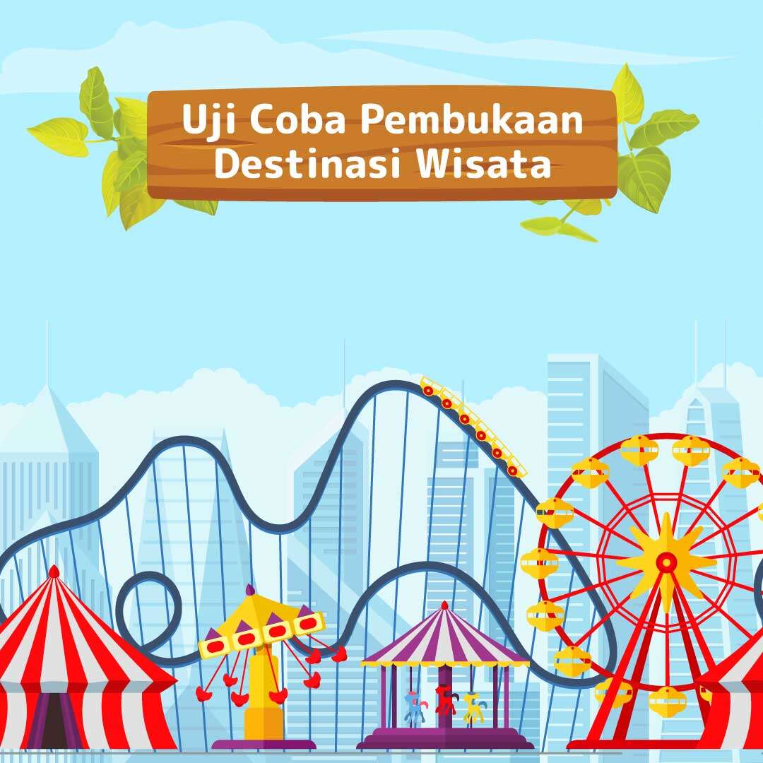 Uji Coba Pembukaan Destinasi Wisata