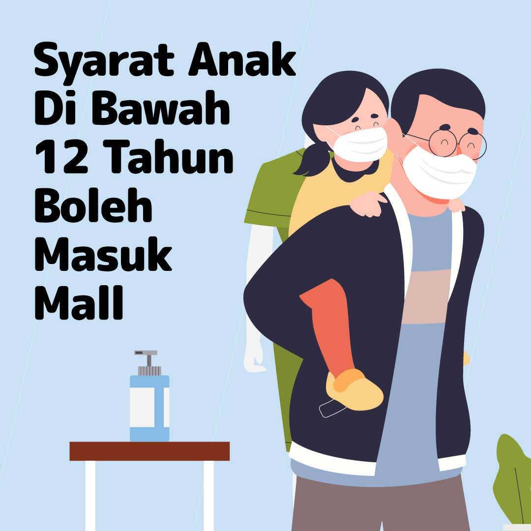 Syarat Anak Di Bawah 12 Tahun Boleh Masuk Mall