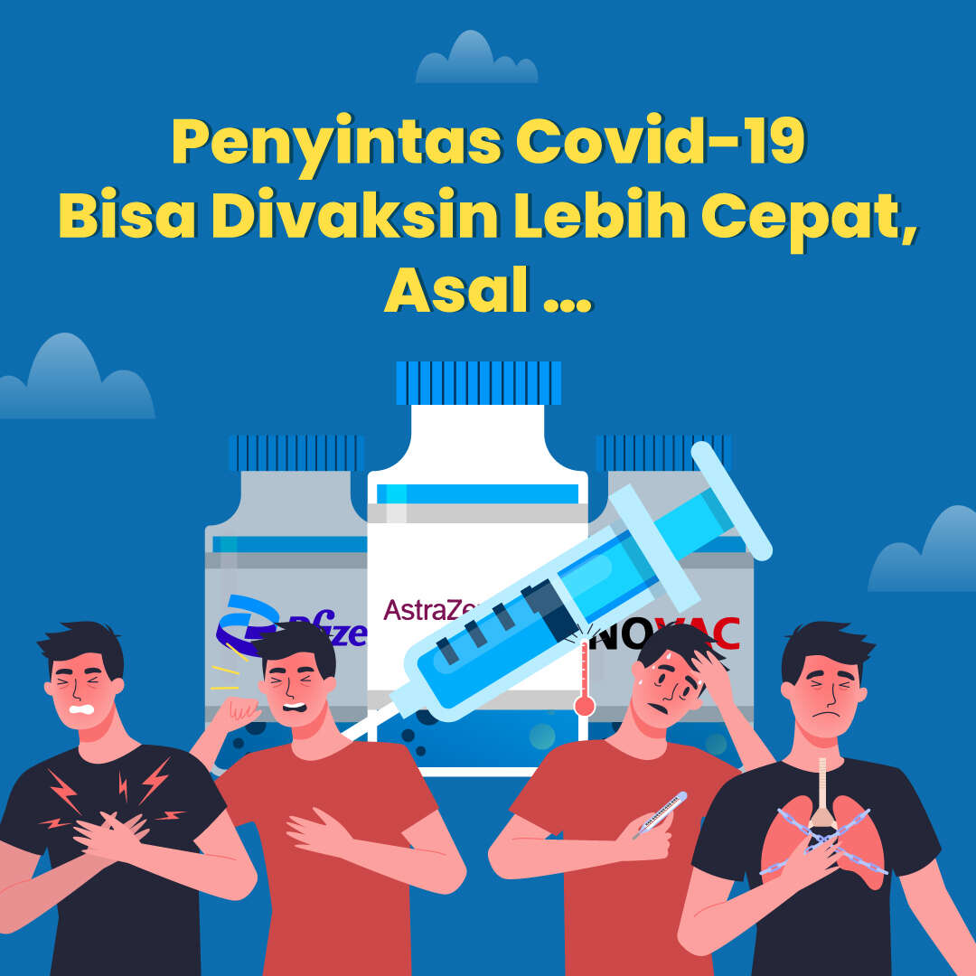Penyintas Covid-19 Bisa Divaksin Lebih Cepat, Asal...