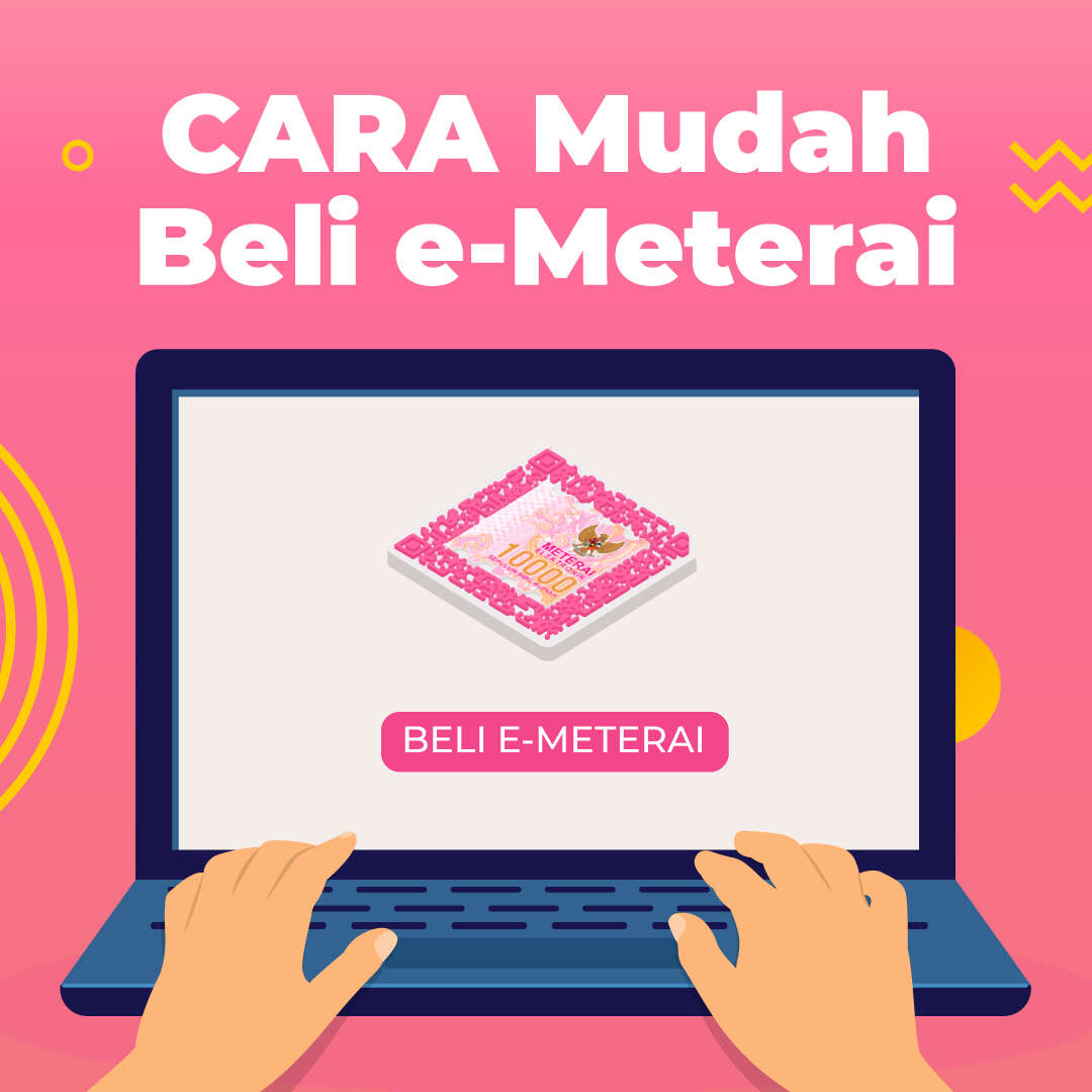 CARA Mudah Beli e-Meterai