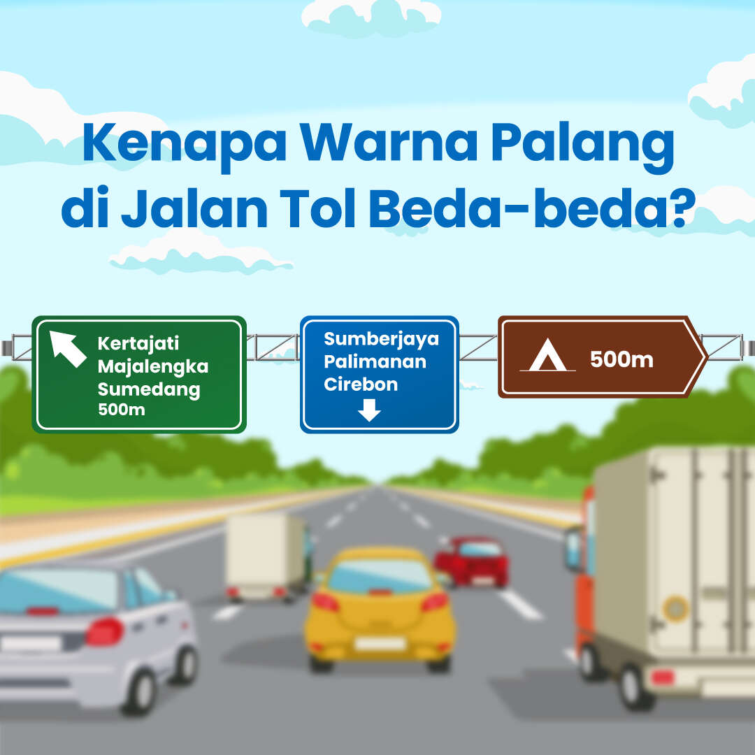 Kenapa Warna Palang di Jalan Tol Berbeda-beda?