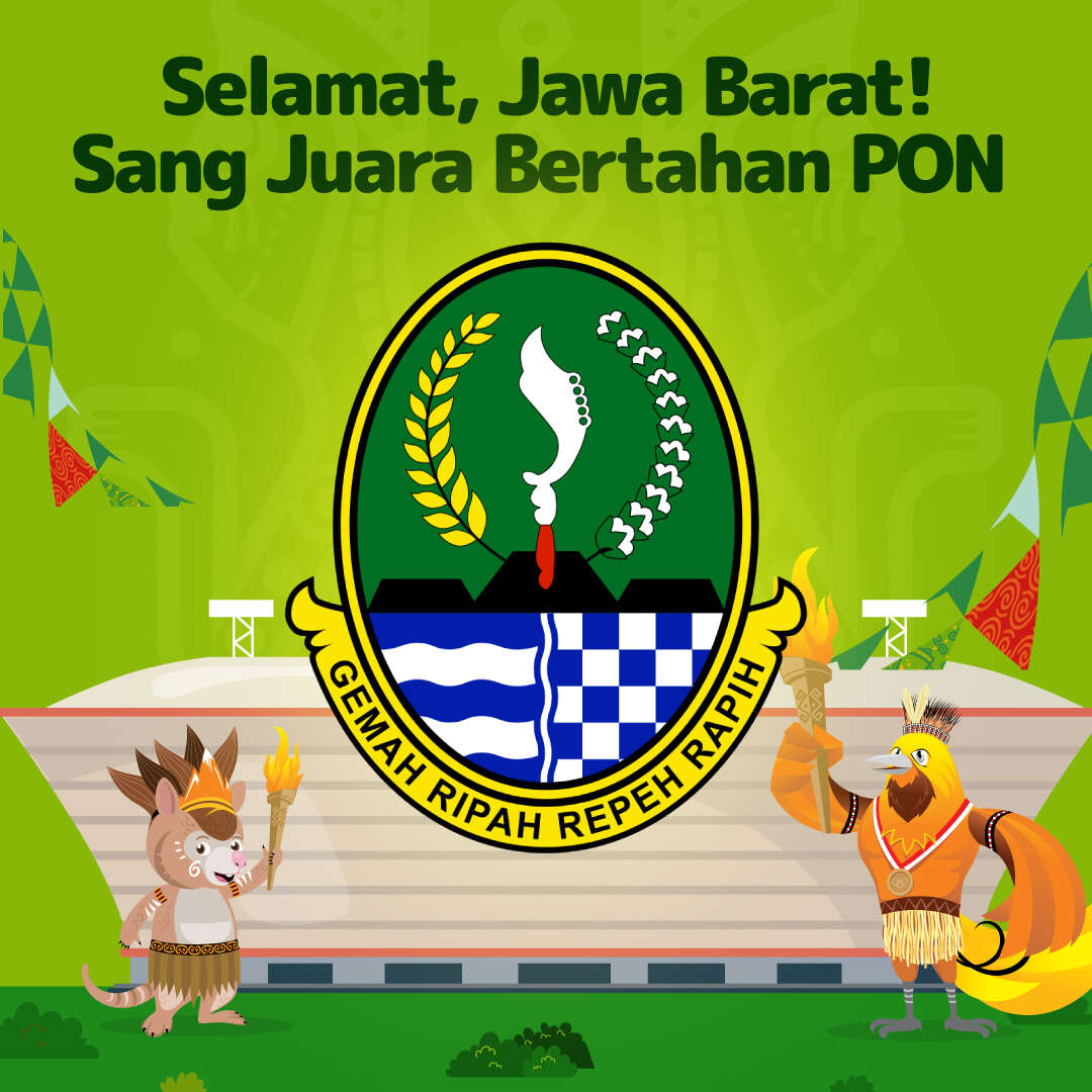 Selamat, Jawa Barat! Sang Juara Bertahan PON