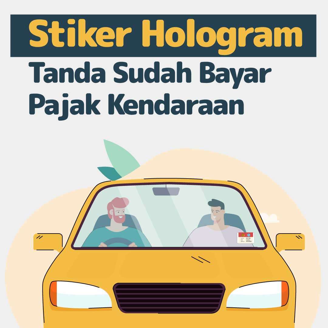 Stiker Hologram, Tanda Sudah Bayar Pajak Kendaraan