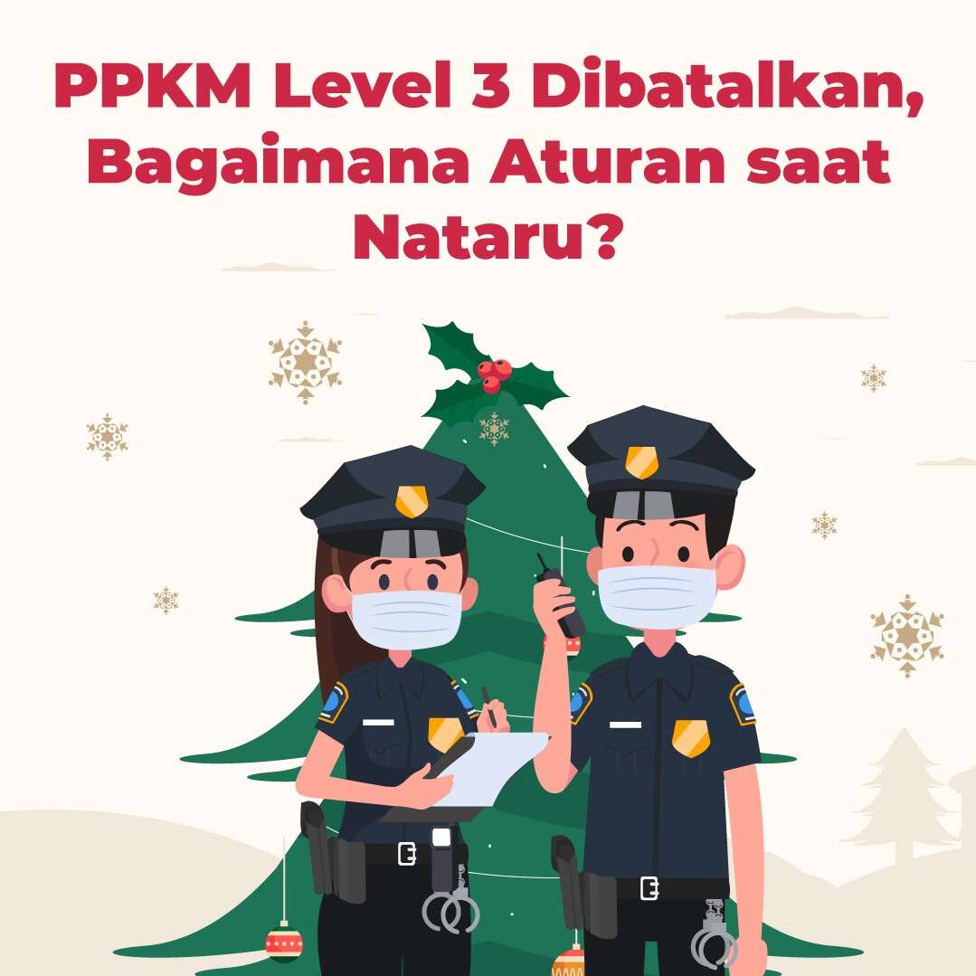 PPKM Level 3 Dibatalkan, Bagaimana Aturan saat Nataru?