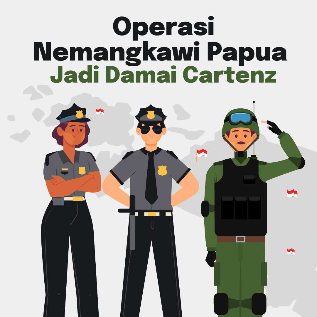 Operasi Nemangkawi Papua Jadi Damai Cartenz