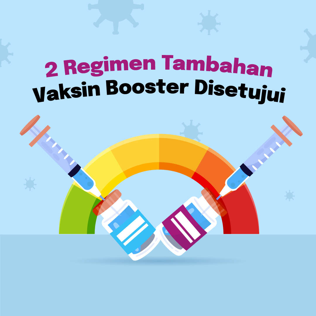 2 Regimen Tambahan Vaksin Booster Disetujui