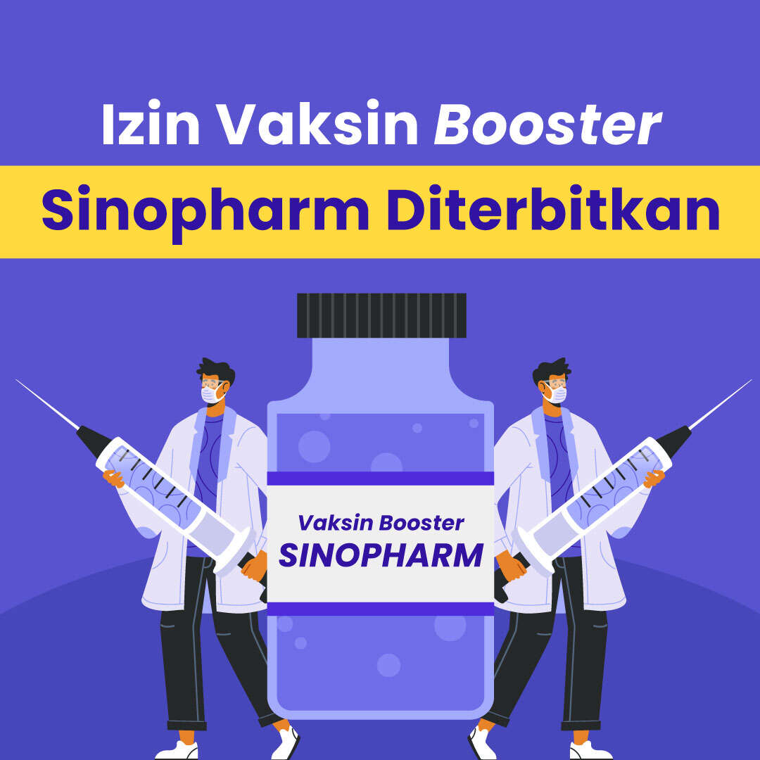 Izin Vaksin Booster Sinopharm Diterbitkan