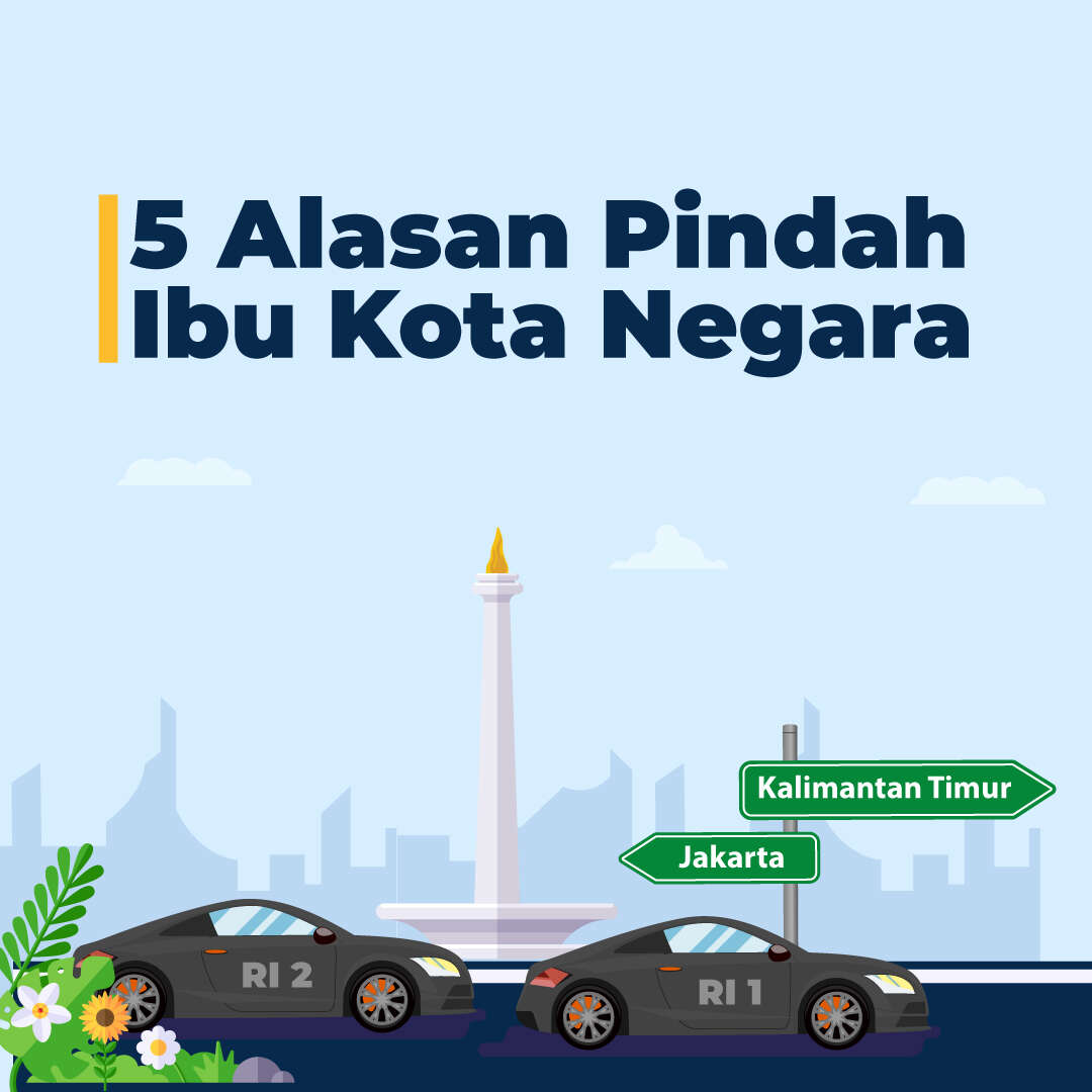 5 Alasan Pindah Ibu Kota Negara