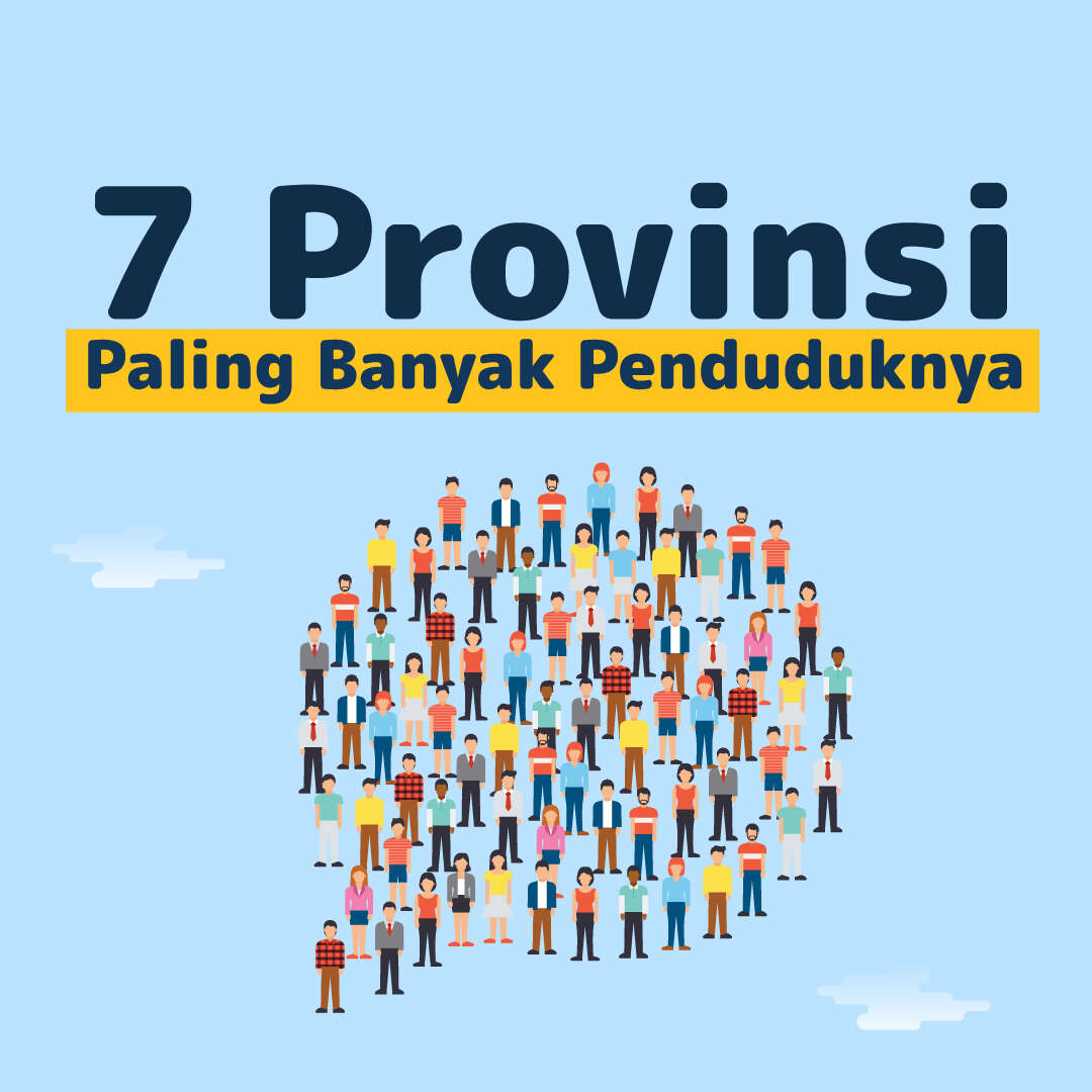 7 Provinsi Paling Banyak Penduduknya
