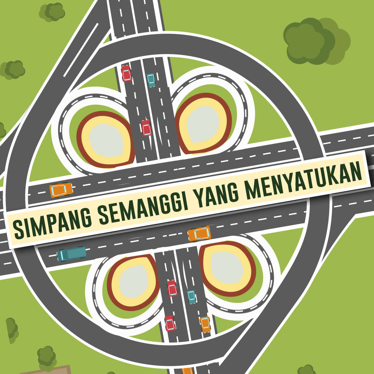 Simpang semanggi yang menyatukan