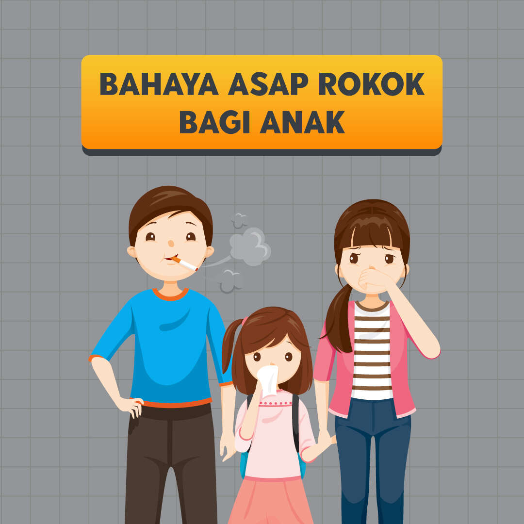 Bahaya Asap Rokok Bagi Anak