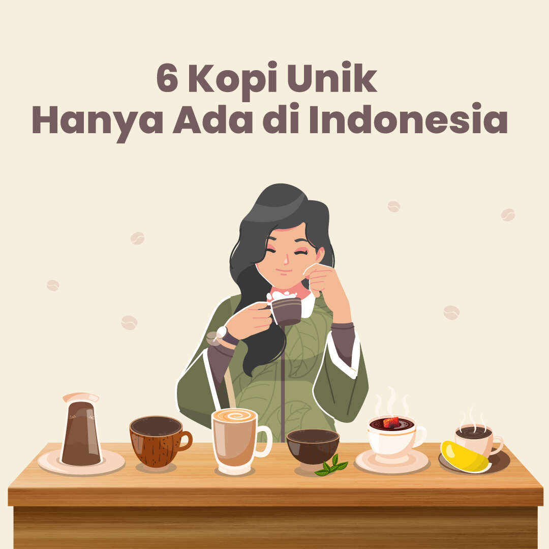 Kopi Unik Hanya Ada di Indonesia