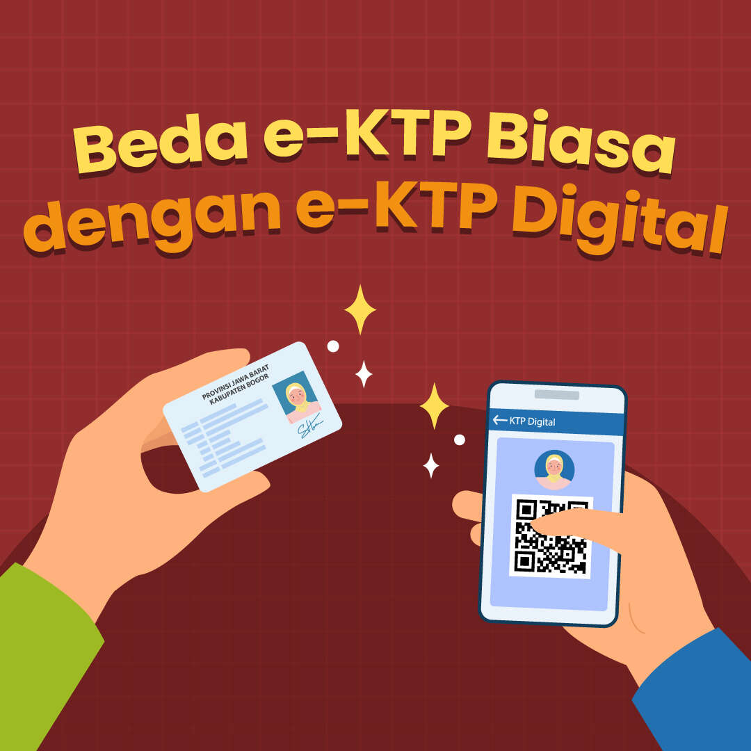 Beda e-KTP Biasa dengan e-KTP Digital