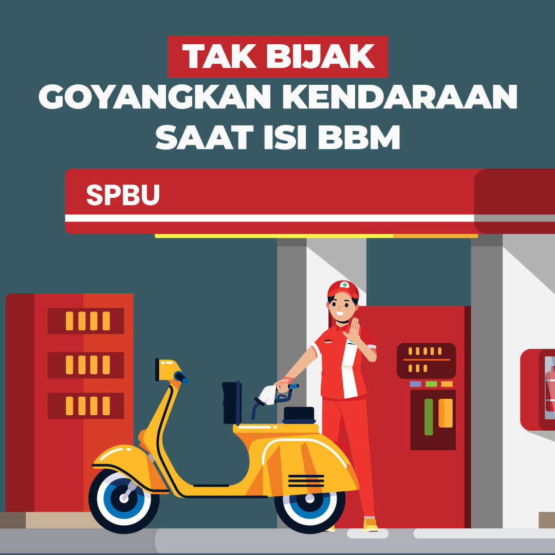 Tak Bijak: Goyangkan Kendaraan Saat Isi BBM