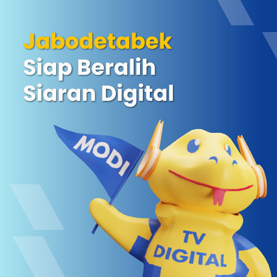 Jabodetabek Siap Beralih Siaran Digital