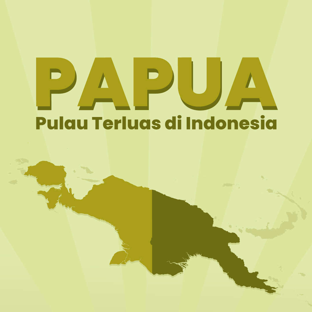 Papua, Pulau Terluas di Indonesia