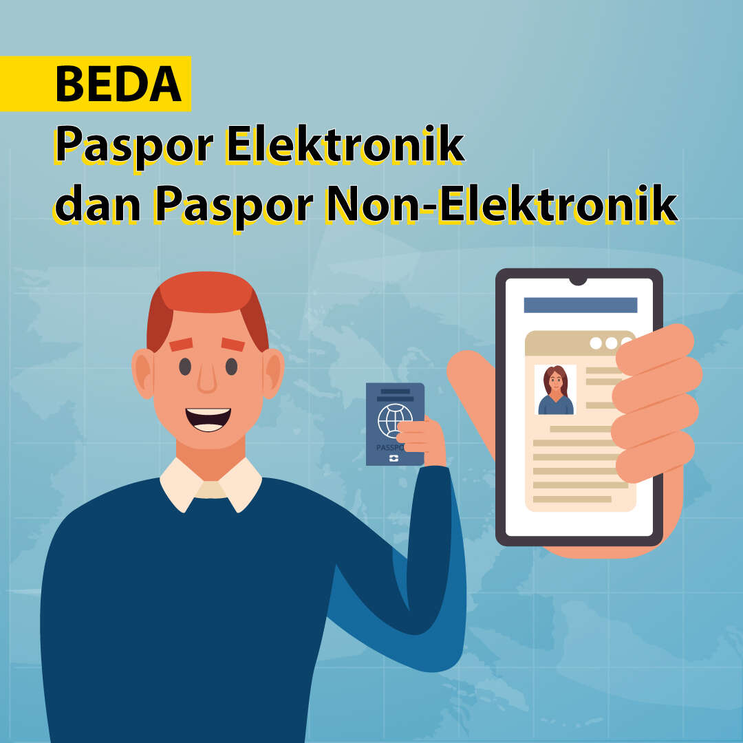Beda Paspor Fisik dan Paspor Elektronik