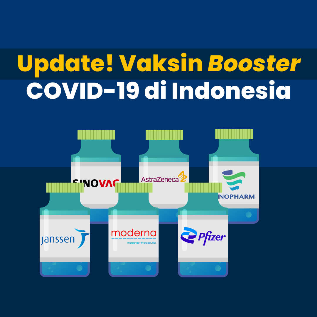 Update! Jenis Vaksin Booster COVID-19 di Indonesia
