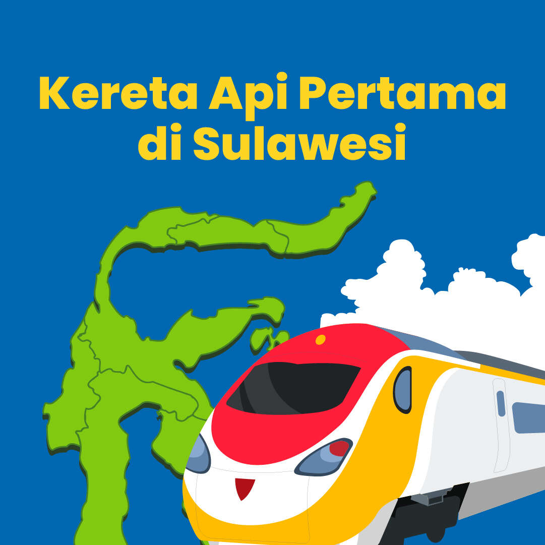 Kereta Api Pertama di Sulawesi