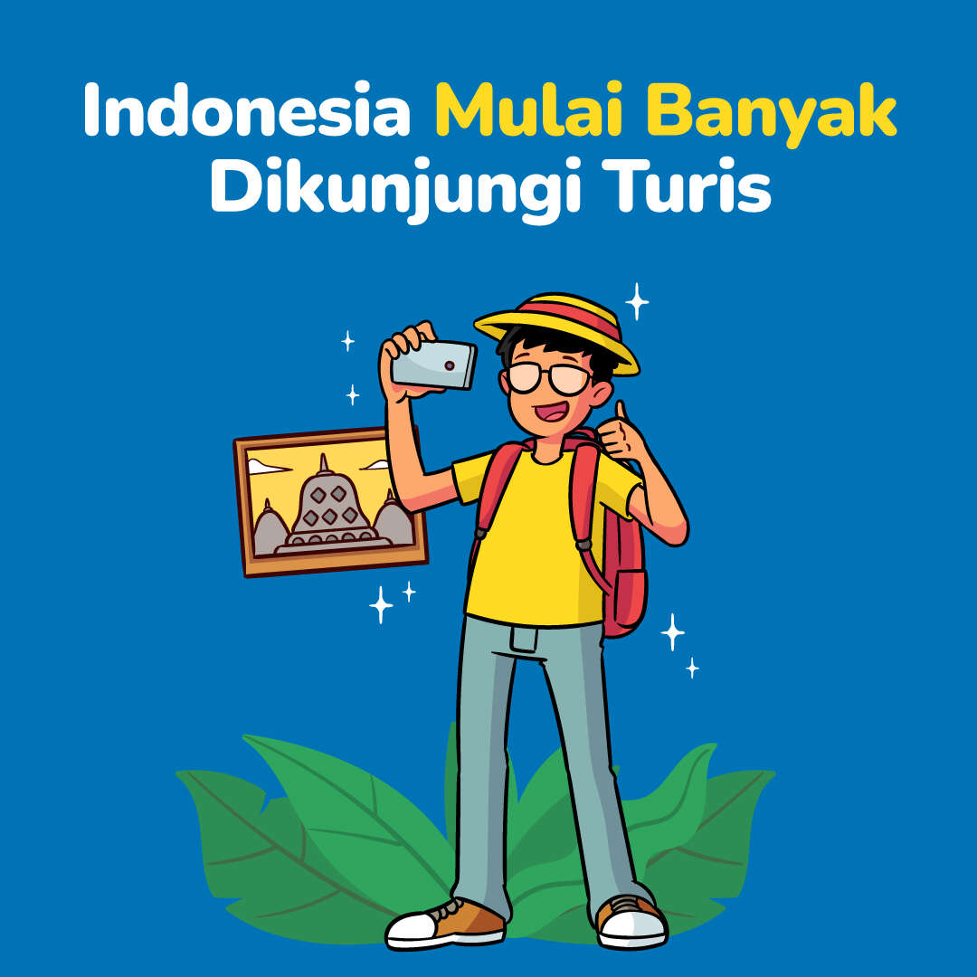 Indonesia Makin Banyak Dikunjungi Turis