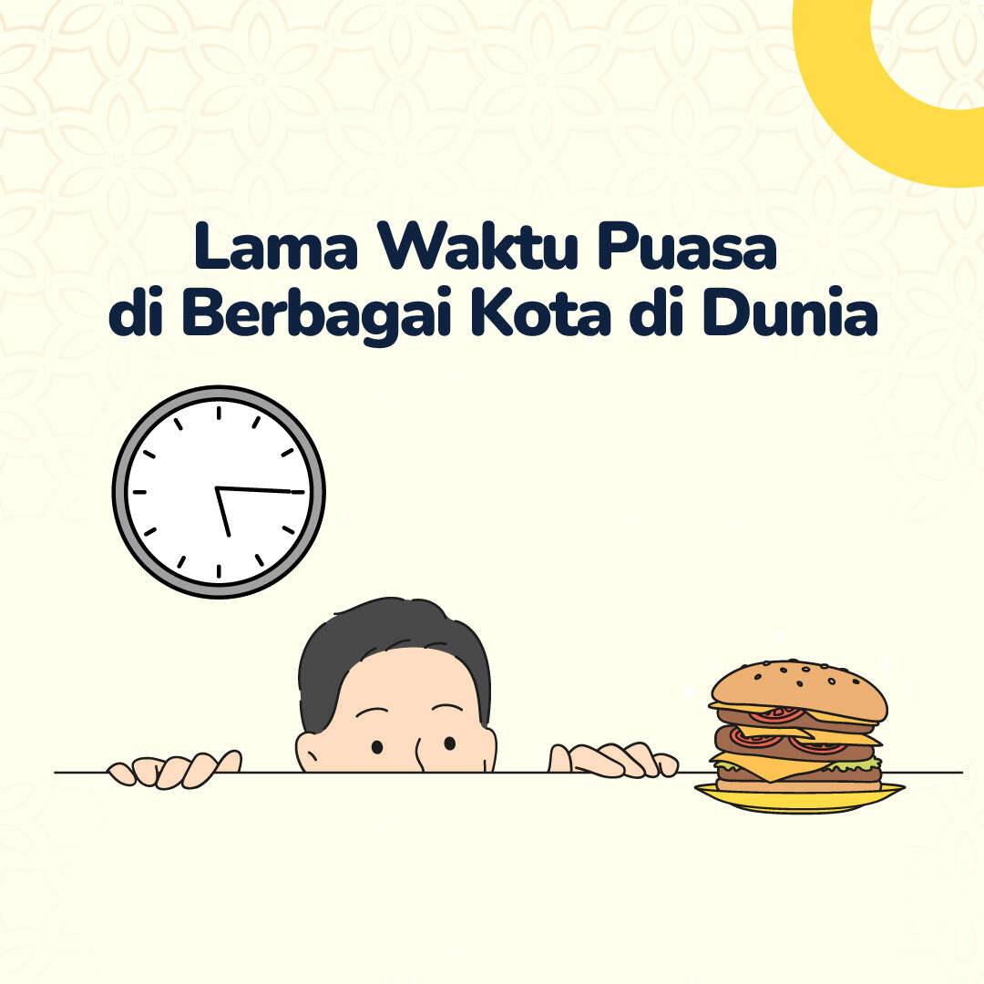 Lama Waktu Puasa di Berbagai Kota di Dunia (Ramadan 2023)