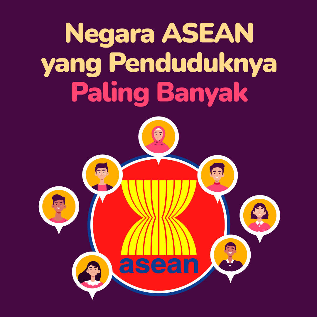Negara ASEAN yang Penduduknya Paling Banyak