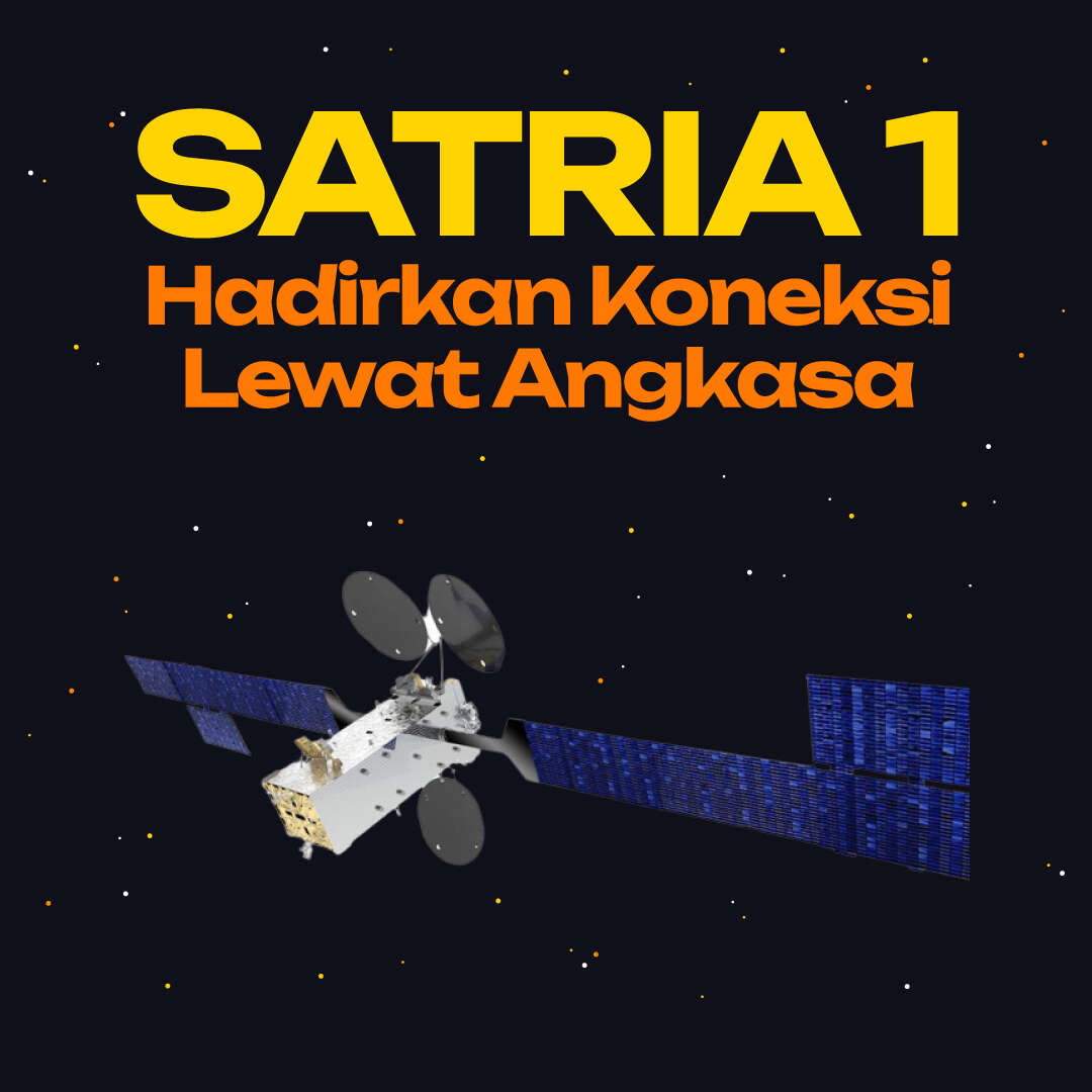 Satelit Republik Indonesia (SATRIA) 1 SIAP Mengudara