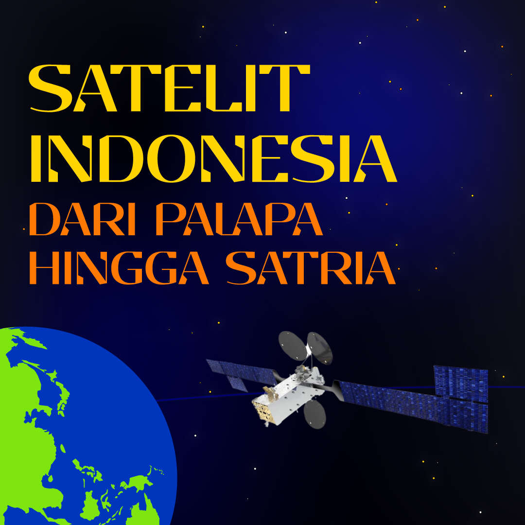 Satelit-Satelit Indonesia, dari Palapa hingga Satria