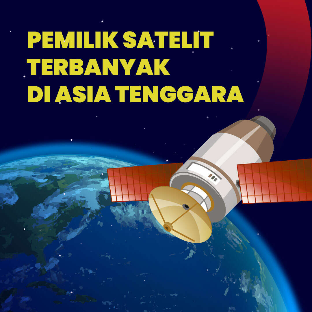Pemilik Satelit Terbanyak di Asia Tenggara
