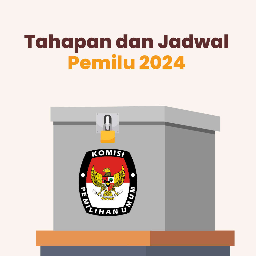Ingat Lagi Yuk! Tahapan dan Jadwal Pemilu 2024