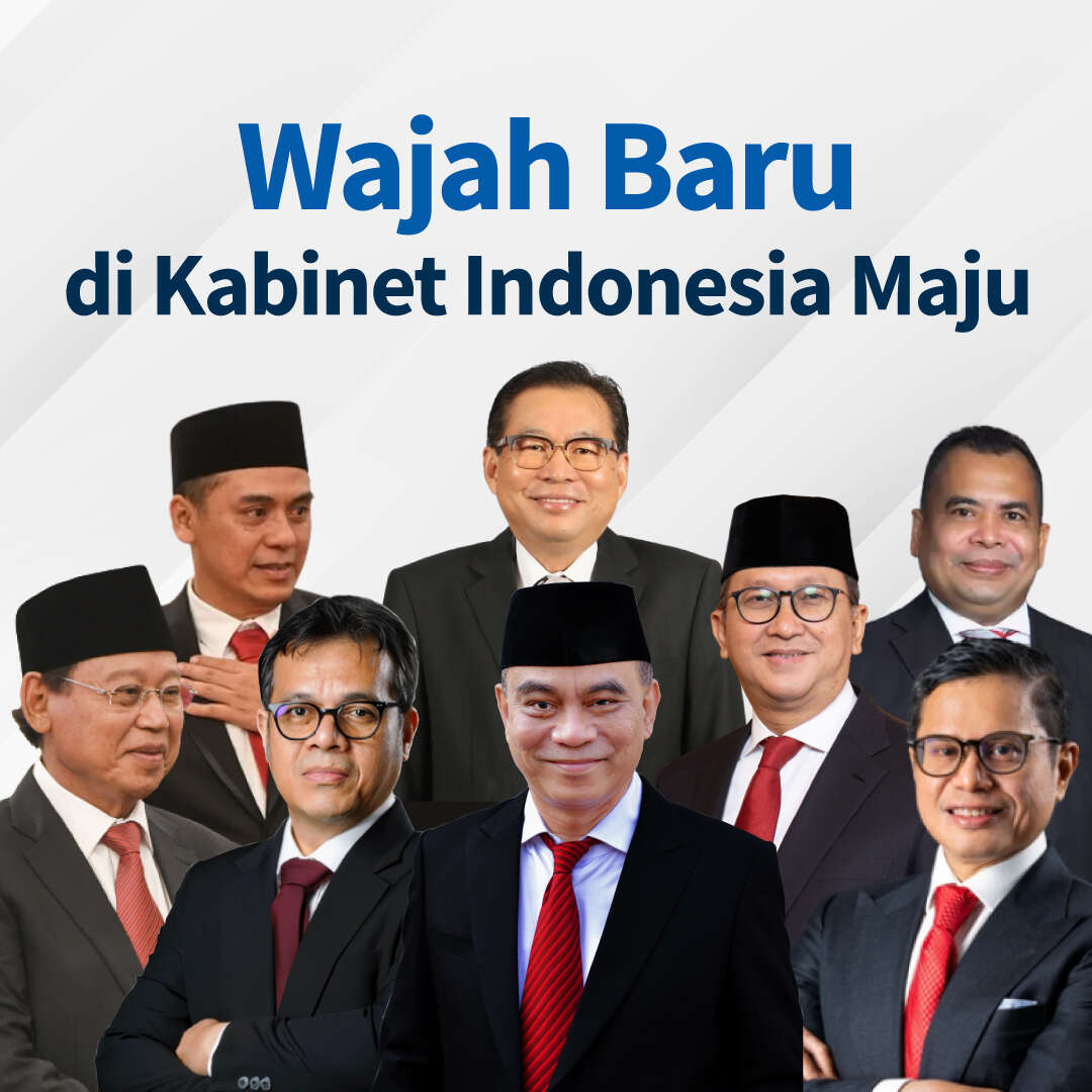Wajah Baru Kabinet Indonesia Maju