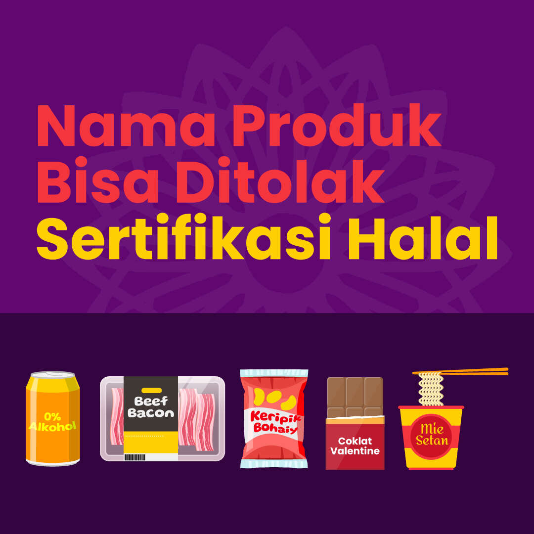 Hati-Hati! Nama Produk Bisa Ditolak Sertifikasi HALAL