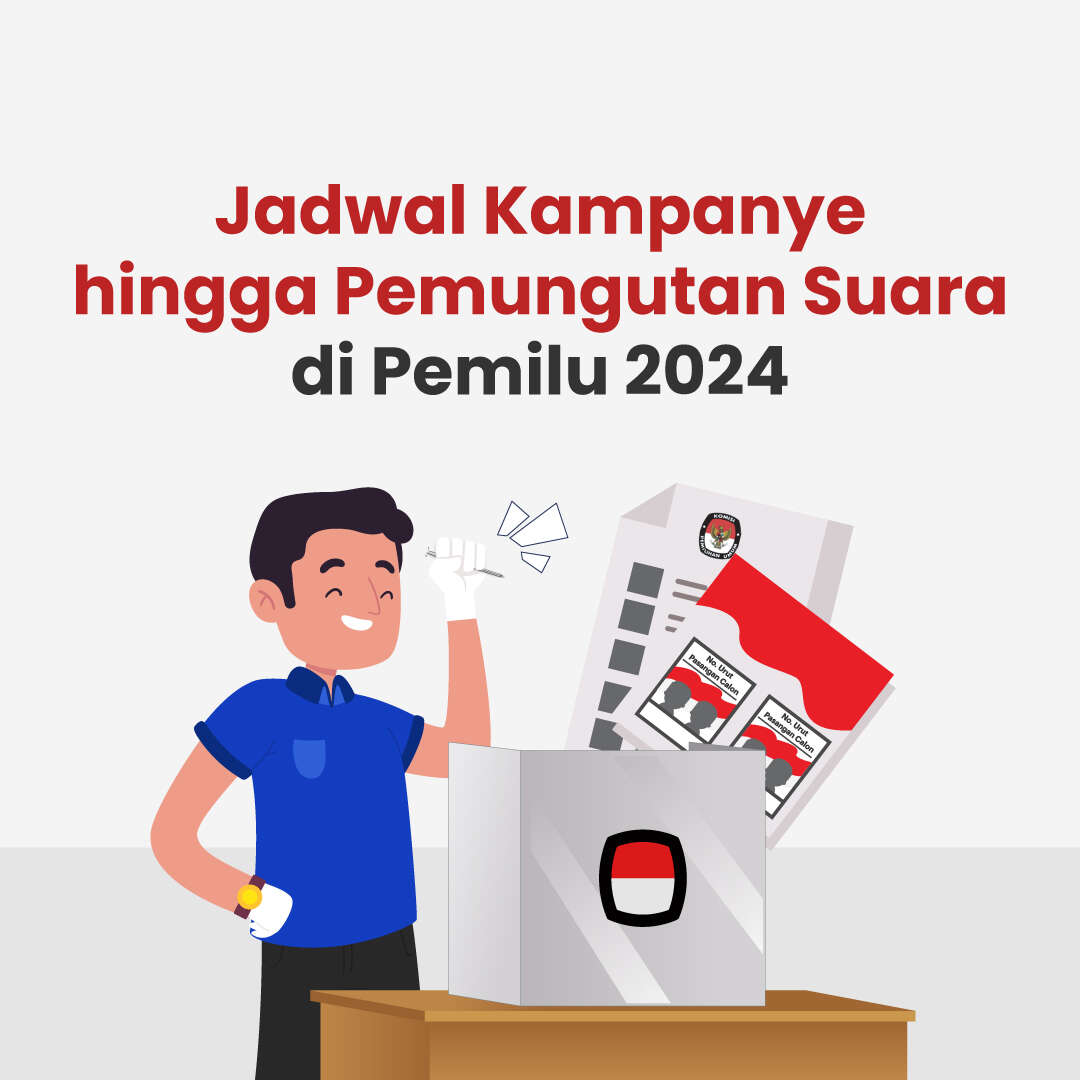 Jadwal Kampanye hingga Pemungutan Suara di Pemilu 2024