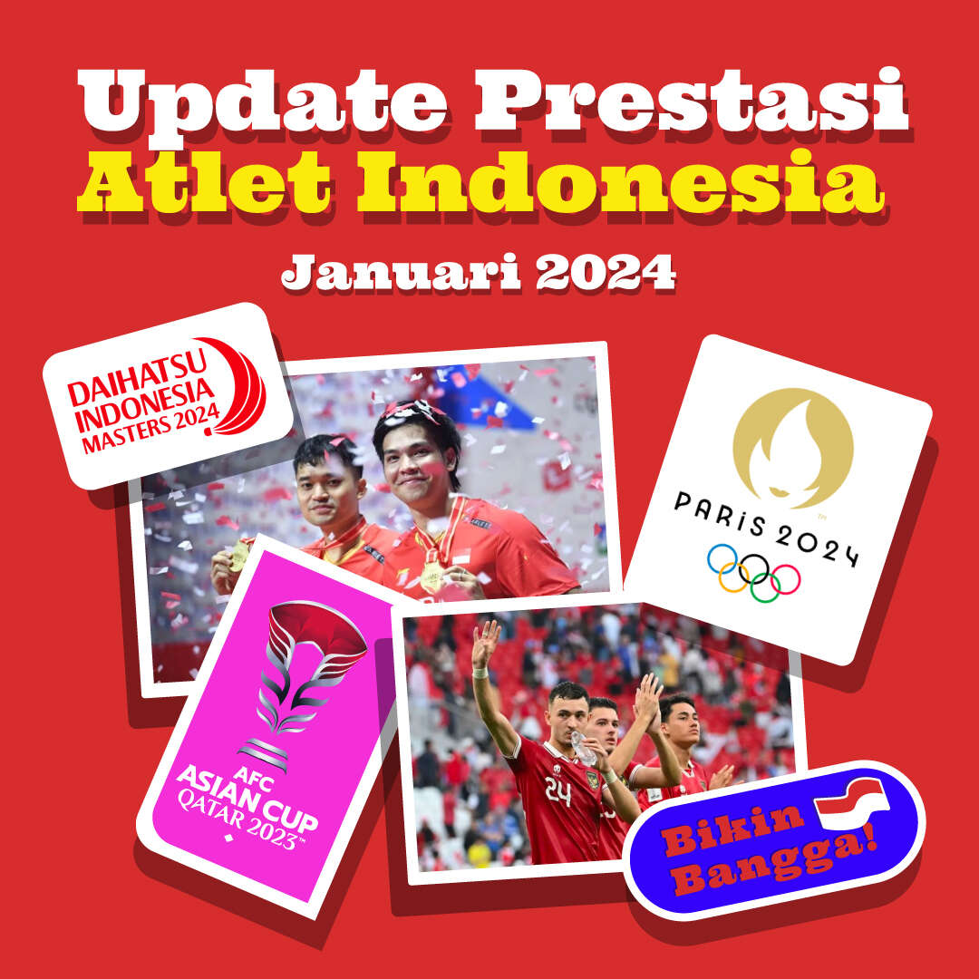 Bikin Bangga! Update Prestasi Internasional Olahraga Indonesia