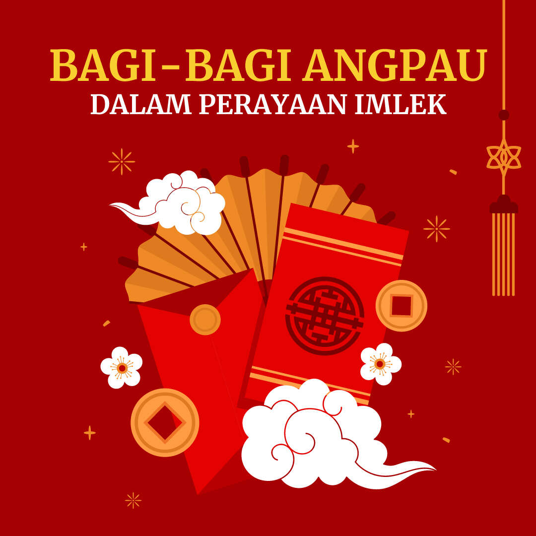 Bagi-Bagi Angpau dalam Perayaan Imlek