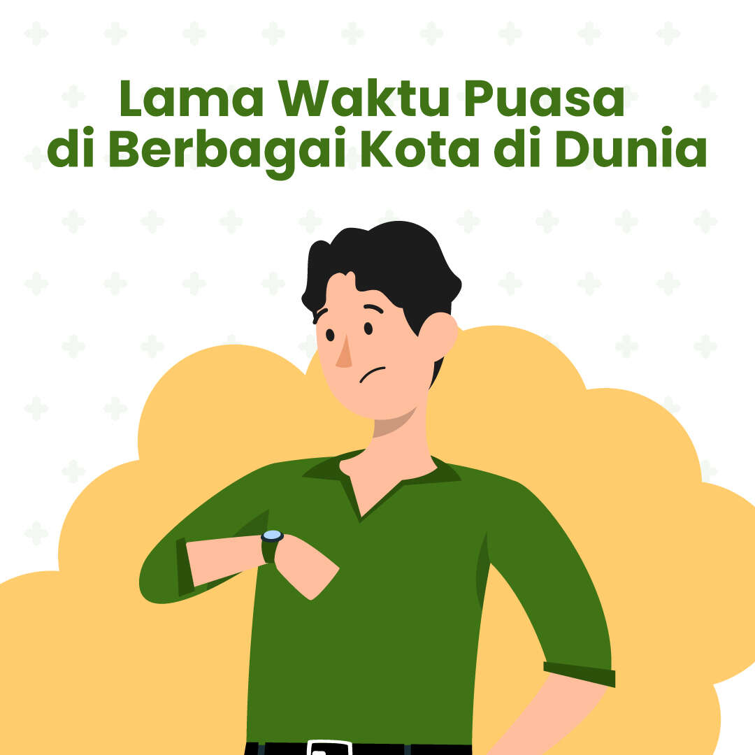 Lama Waktu Puasa  di Berbagai Kota di Dunia