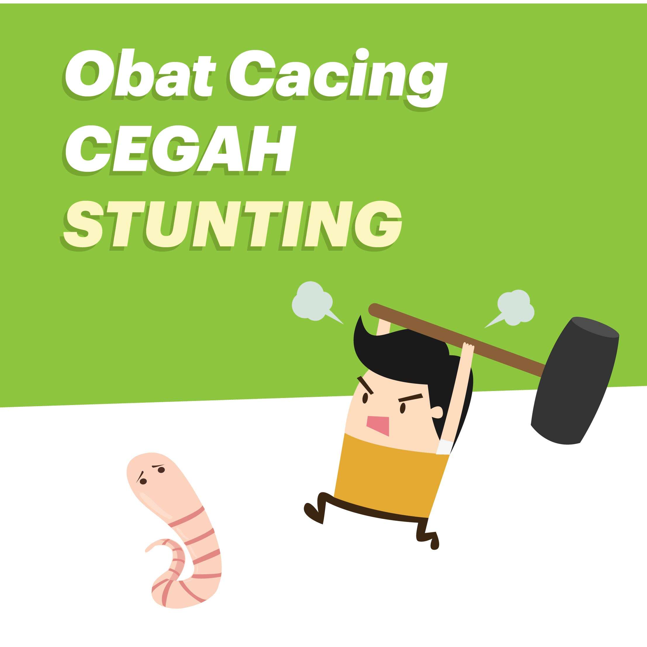 Obat Cacing Cegah Stunting