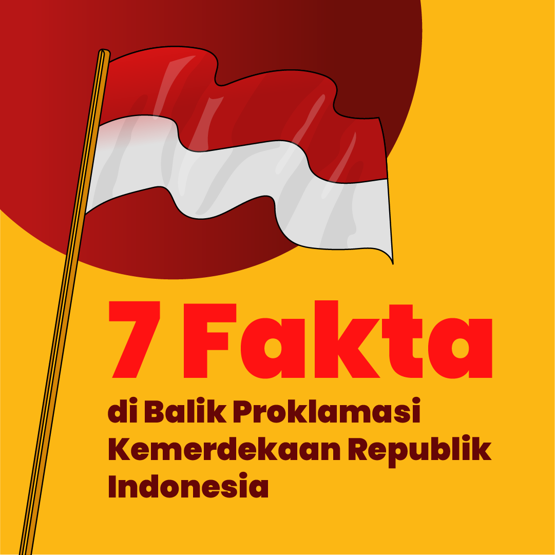 7 Fakta di Balik Proklamasi Kemerdekaan Republik Indonesia